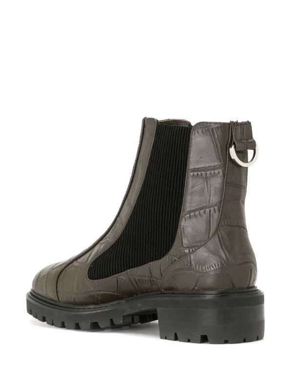 Senso Manu I Crocodile-effect Ankle Boots 3 Senso Manu I Crocodile-effect Ankle Boots - Image 3