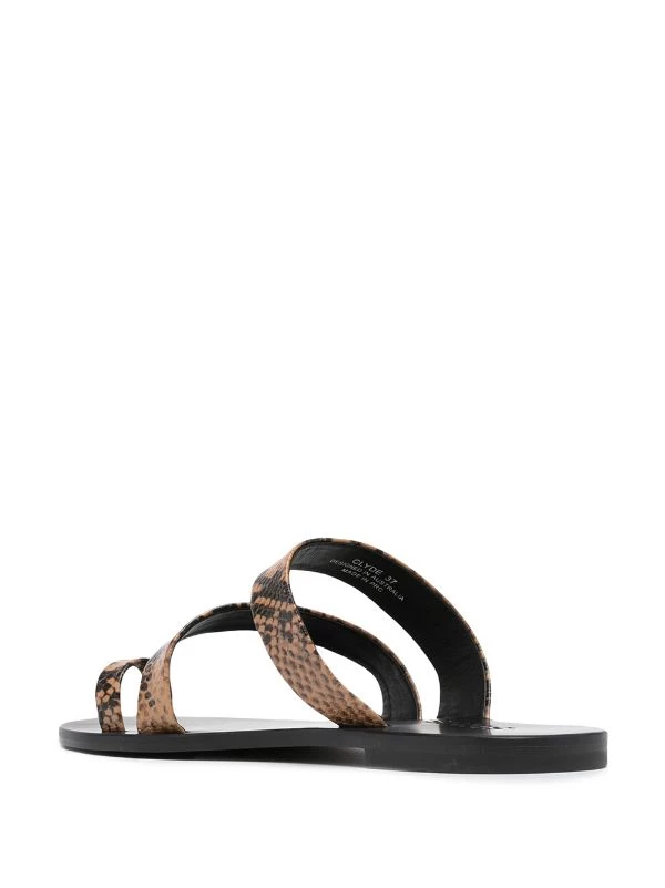 Senso Clyde III Snakeskin-effect Sandals 3 Senso Clyde III Snakeskin-effect Sandals - Image 3
