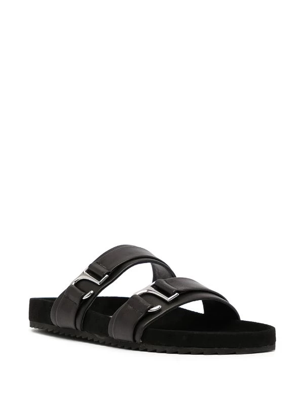 Senso Dahlia Ebony Leather Slides 2 Senso Dahlia Ebony Leather Slides - Image 2