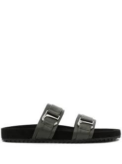 Senso Dahlia Fern Leather Slides