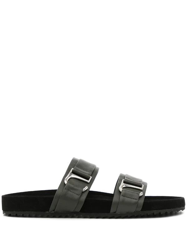 Senso Dahlia Fern Leather Slides 1 Senso Dahlia Fern Leather Slides
