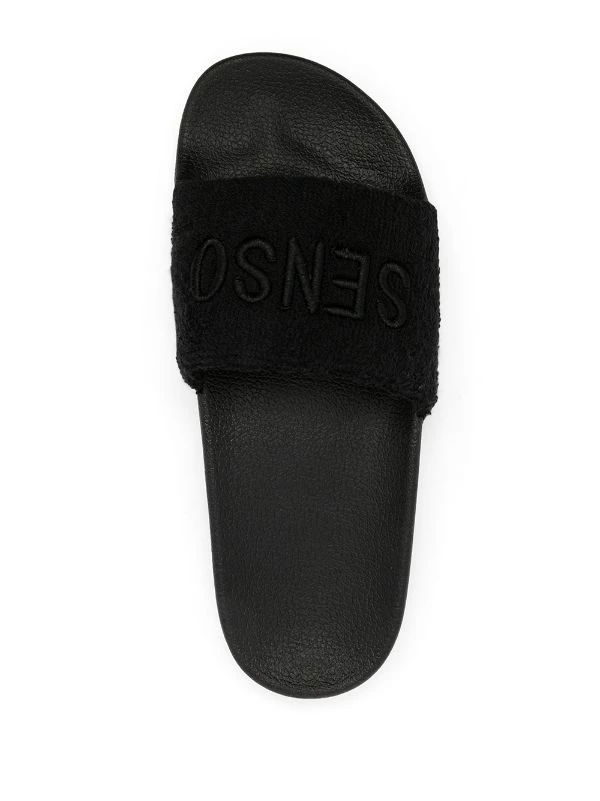 Senso Elly Logo-embroidered Slides 4 Senso Elly Logo-embroidered Slides - Image 4