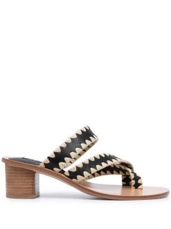Senso Lola Raffia-stitch Sandals