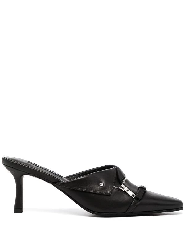 Senso Knox I Zip-detail Mules 1 Senso Knox I Zip-detail Mules