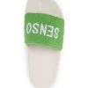 ( New Season ) Senso Elly Logo-embroidered Slides -Cheap Senso Store 17487387 37089671 600