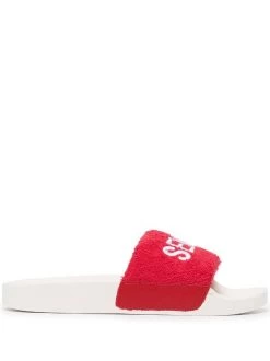 ( New Season ) Senso Elly Logo-embroidered Slides